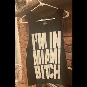 I'm in Miami tank top